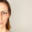 Image de maquillage vieillissant fait par Cynthia Dulude avec sa palette