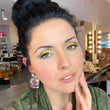 Image d'un maquillage fait avec la palette Kassiopeia sur Marilyn
