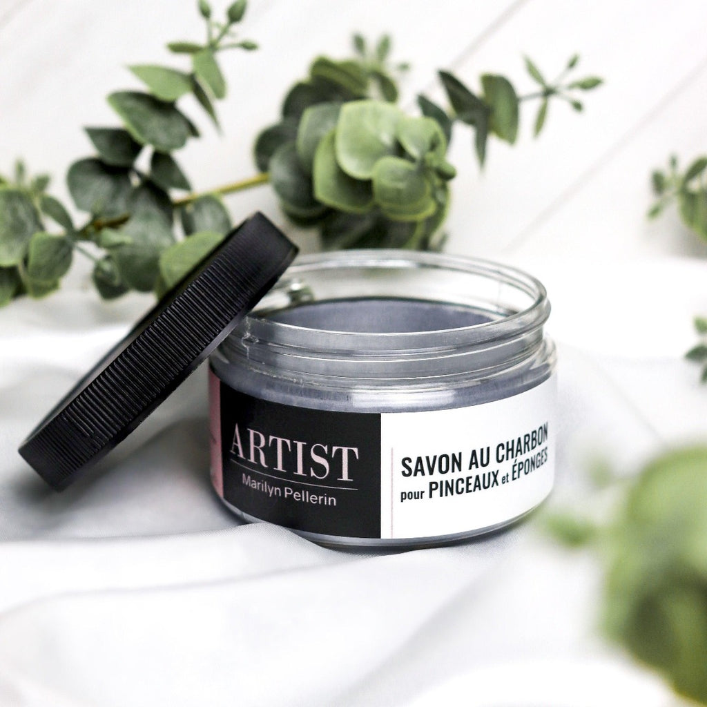 Savon à pinceaux au charbon ARTIST - All Products - L'abc du maquillage